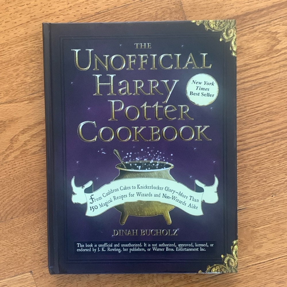 New - Harry Potter Unofficial Cookbook